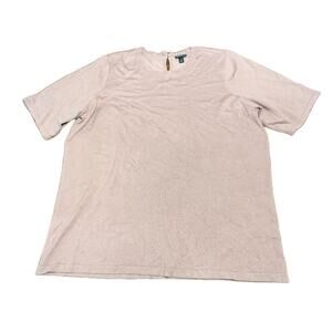 Torrid Size 3x Women's Shirt Top ss Sweater Mauve Pink EUC